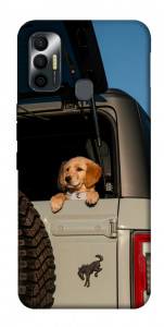 Чохол Dog in the car для TECNO Spark 7