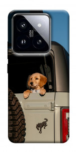 Чехол Dog in the car для Xiaomi 14 Pro