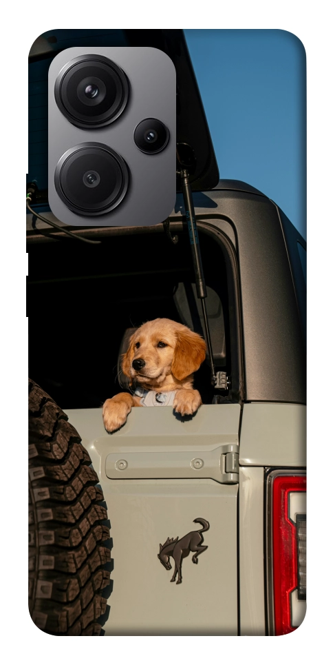 Чохол Dog in the car для Xiaomi Redmi Note 13 Pro+