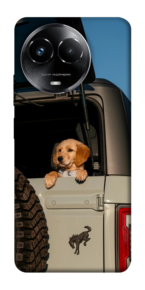Чехол Dog in the car для Realme C67 4G