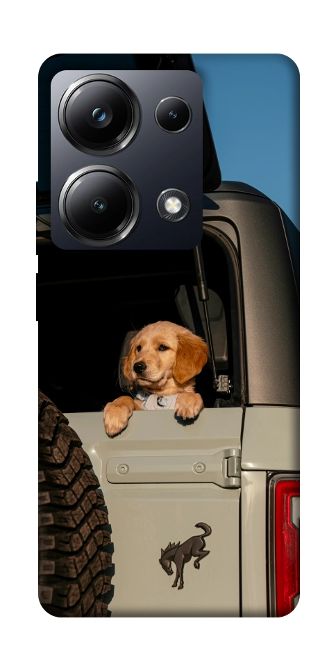 Чехол Dog in the car для Xiaomi Poco M6 Pro 4G