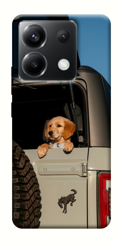 Чехол Dog in the car для Xiaomi Poco X6