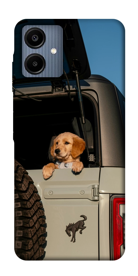 Чохол Dog in the car для Galaxy A06
