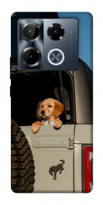 Чохол Dog in the car для Infinix Note 40 Pro 4G