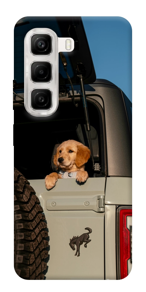 Чехол Dog in the car для Infinix Hot 50 4G