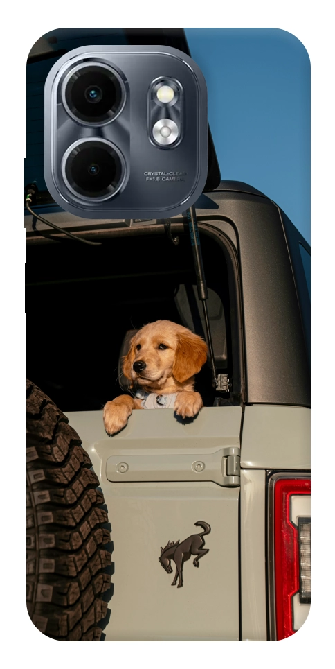 Чехол Dog in the car для Infinix Smart 9 4G