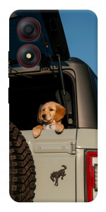 Чехол Dog in the car для ZTE Blade A34 4G