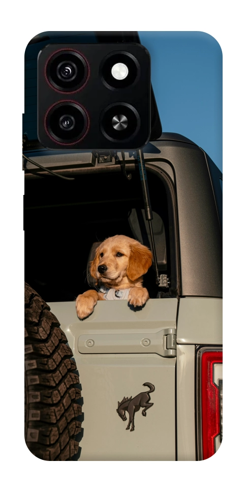 Чехол Dog in the car для ZTE Blade A35 4G