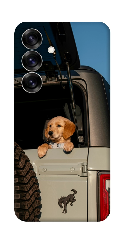 Чехол Dog in the car для Galaxy S25
