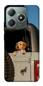 Чохол Dog in the car для Realme C61