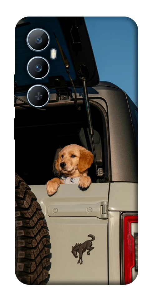 Чехол Dog in the car для Realme C65 4G