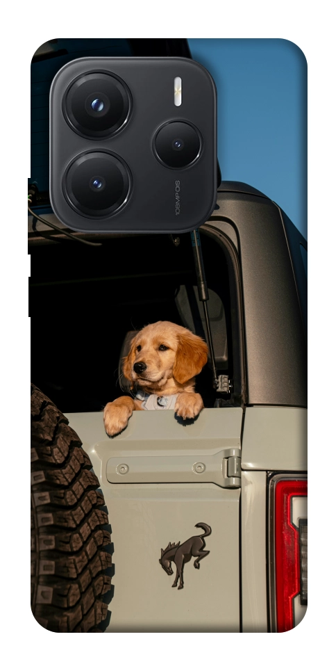 Чехол Dog in the car для Xiaomi Redmi Note 14 5G