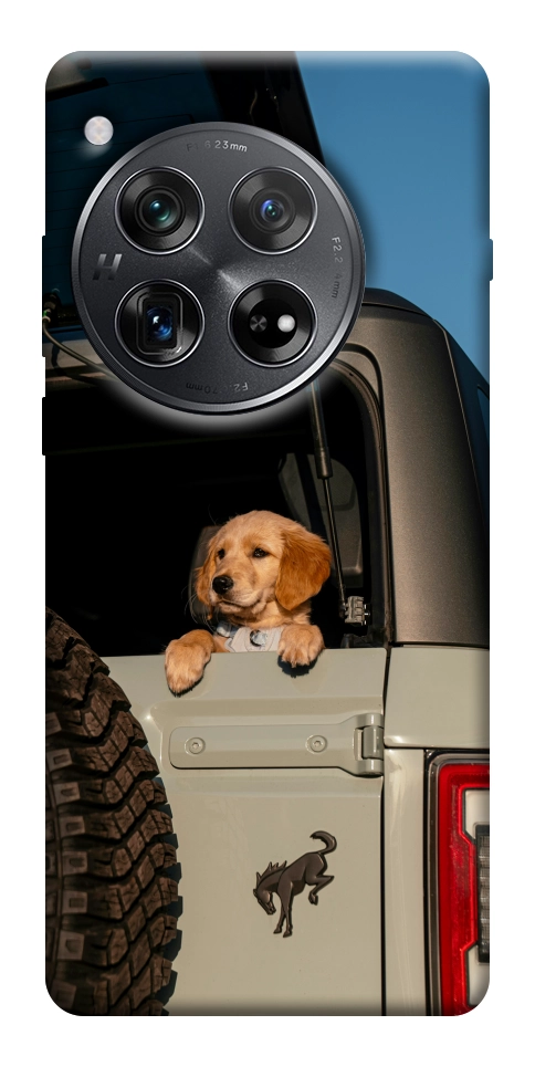 Чехол Dog in the car для OnePlus 12