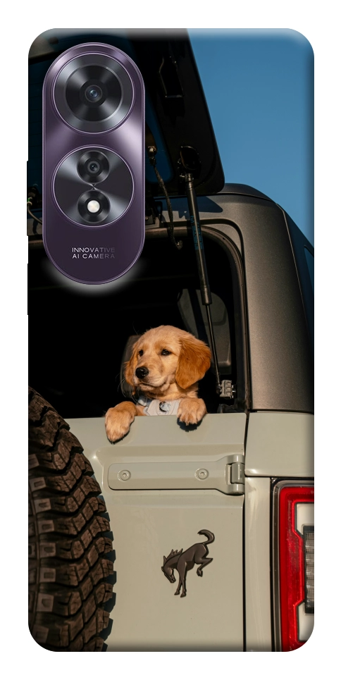 Чохол Dog in the car для Oppo A60 4G