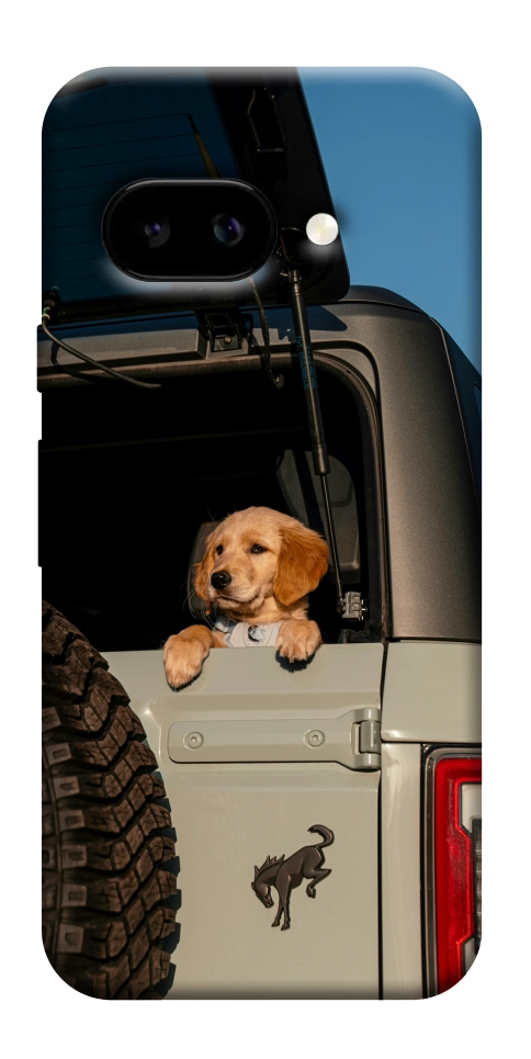 Чохол Dog in the car для Google Pixel 9a