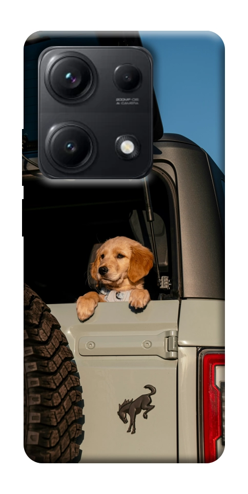 Чохол Dog in the car для Xiaomi Redmi Note 14S