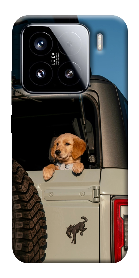 Чохол Dog in the car для Xiaomi 15