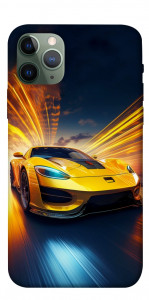 Чехол Yellow Porsche для iPhone 11 Pro
