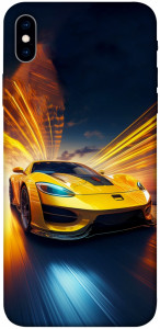 Чохол Yellow Porsche для iPhone XS Max