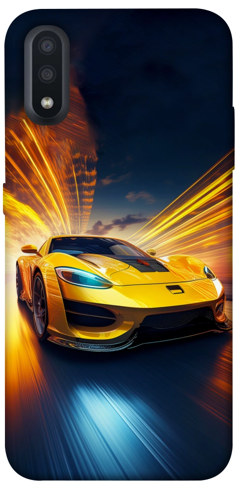 Чохол Yellow Porsche для Galaxy A01