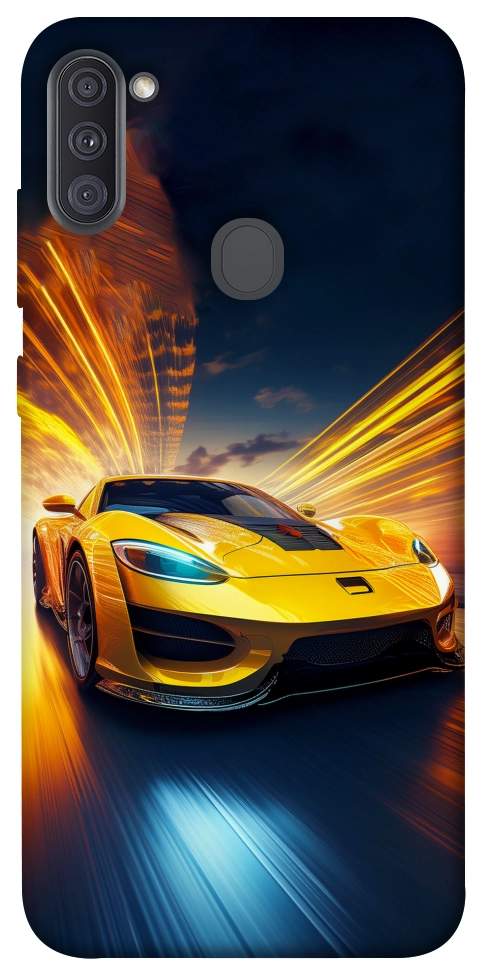 Чехол Yellow Porsche для Galaxy A11 (2020)