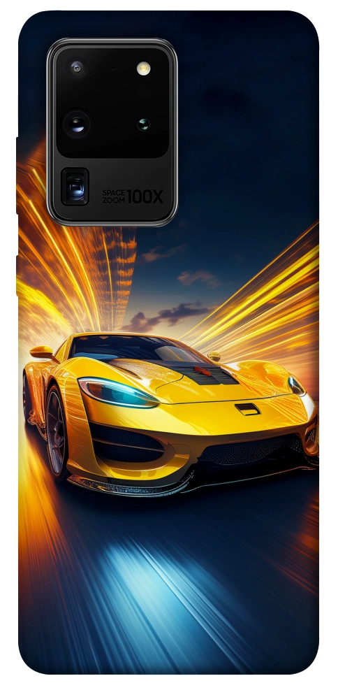 Чохол Yellow Porsche для Galaxy S20 Ultra (2020)