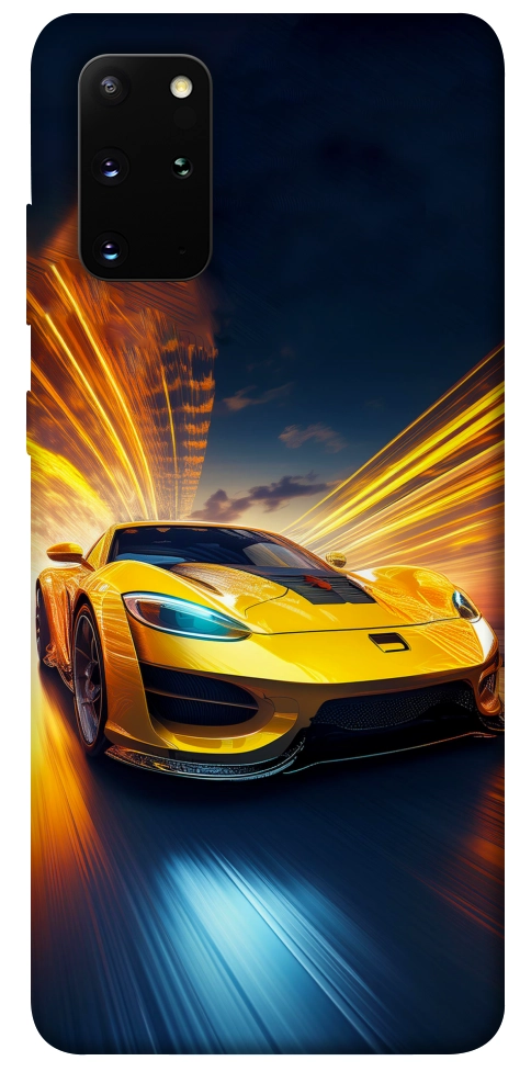 Чохол Yellow Porsche для Galaxy S20 Plus (2020)