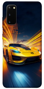 Чохол Yellow Porsche для Galaxy S20 (2020)