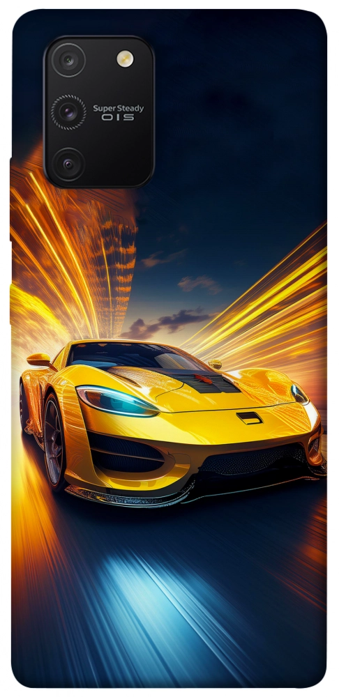 Чехол Yellow Porsche для Galaxy S10 Lite (2020)