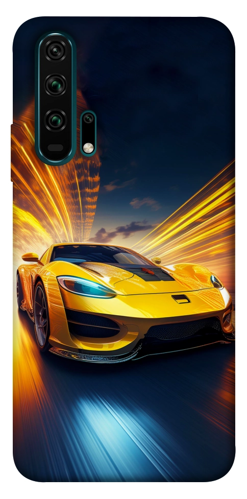 Чехол Yellow Porsche для Huawei Honor 20 Pro