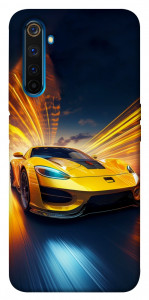 Чохол Yellow Porsche для Realme 6 Pro