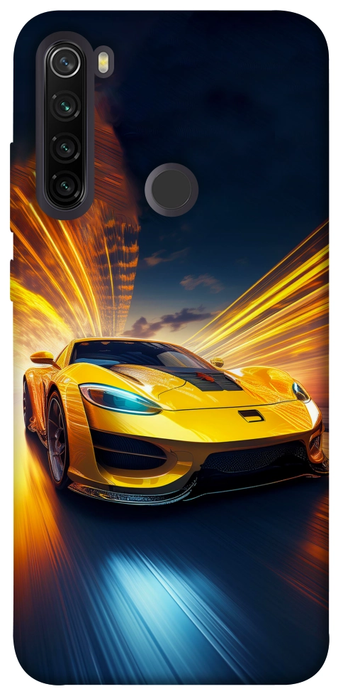 Чехол Yellow Porsche для Xiaomi Redmi Note 8T