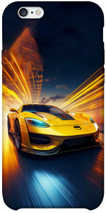 Чехол Yellow Porsche для iPhone 6 plus (5.5'')