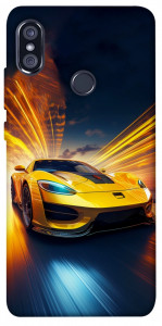 Чехол Yellow Porsche для Xiaomi Redmi Note 5 (DC)