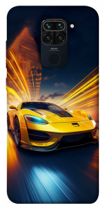 Чохол Yellow Porsche для Xiaomi Redmi Note 9