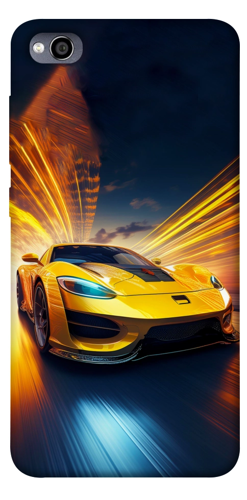 Чохол Yellow Porsche для Xiaomi Redmi 4A