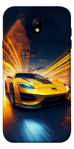 Чехол Yellow Porsche для Galaxy J7 (2017)