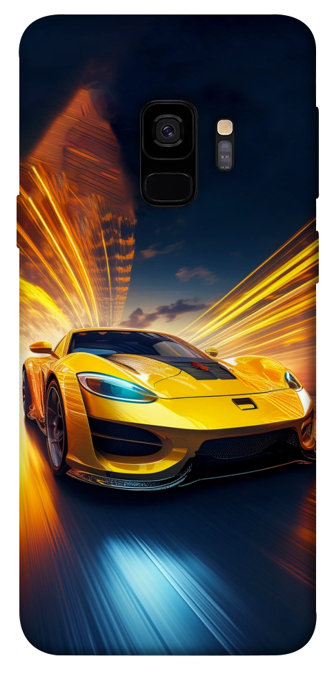 Чохол Yellow Porsche для Galaxy S9