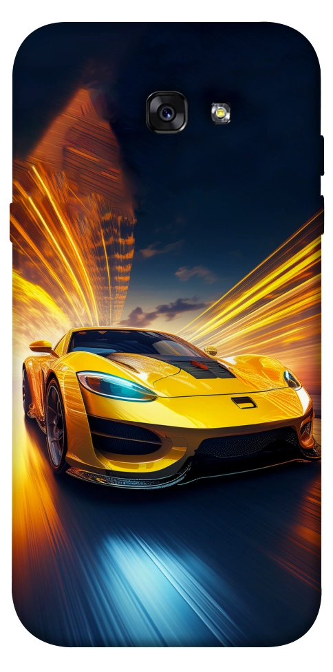 Чехол Yellow Porsche для Galaxy A7 (2017)