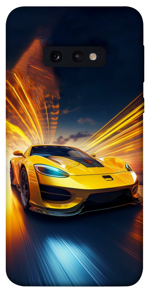 Чехол Yellow Porsche для Galaxy S10e