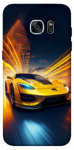 Чехол Yellow Porsche для Galaxy S7 Edge