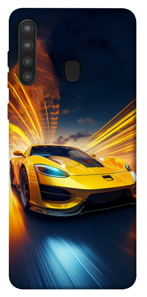 Чехол Yellow Porsche для Galaxy A21