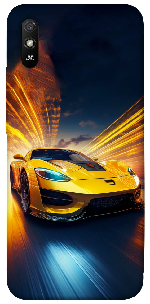 Чохол Yellow Porsche для Xiaomi Redmi 9A