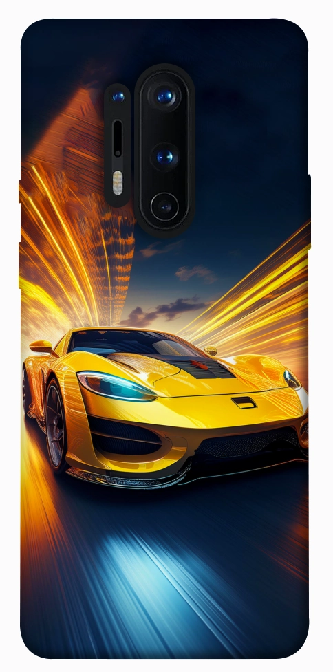 Чехол Yellow Porsche для OnePlus 8 Pro