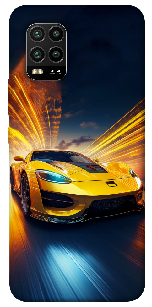 Чехол Yellow Porsche для Xiaomi Mi 10 Lite