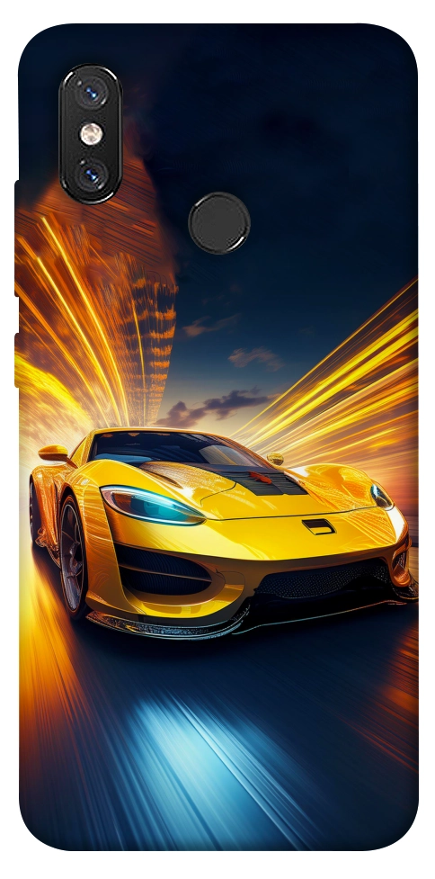 Чохол Yellow Porsche для Xiaomi Mi 8