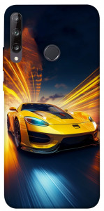 Чохол Yellow Porsche для Huawei P40 Lite E