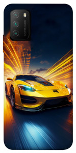 Чохол Yellow Porsche для Xiaomi Poco M3