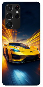 Чехол Yellow Porsche для Galaxy S21 Ultra
