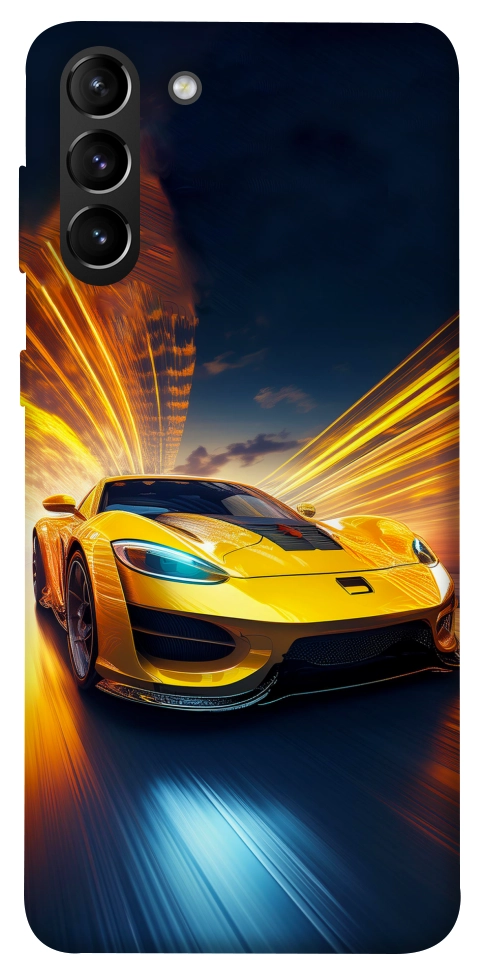 Чохол Yellow Porsche для Galaxy S21+